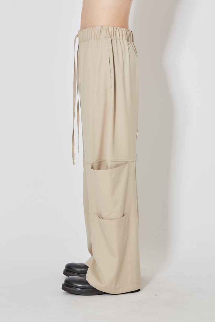 Parachute Trousers - Light Brown