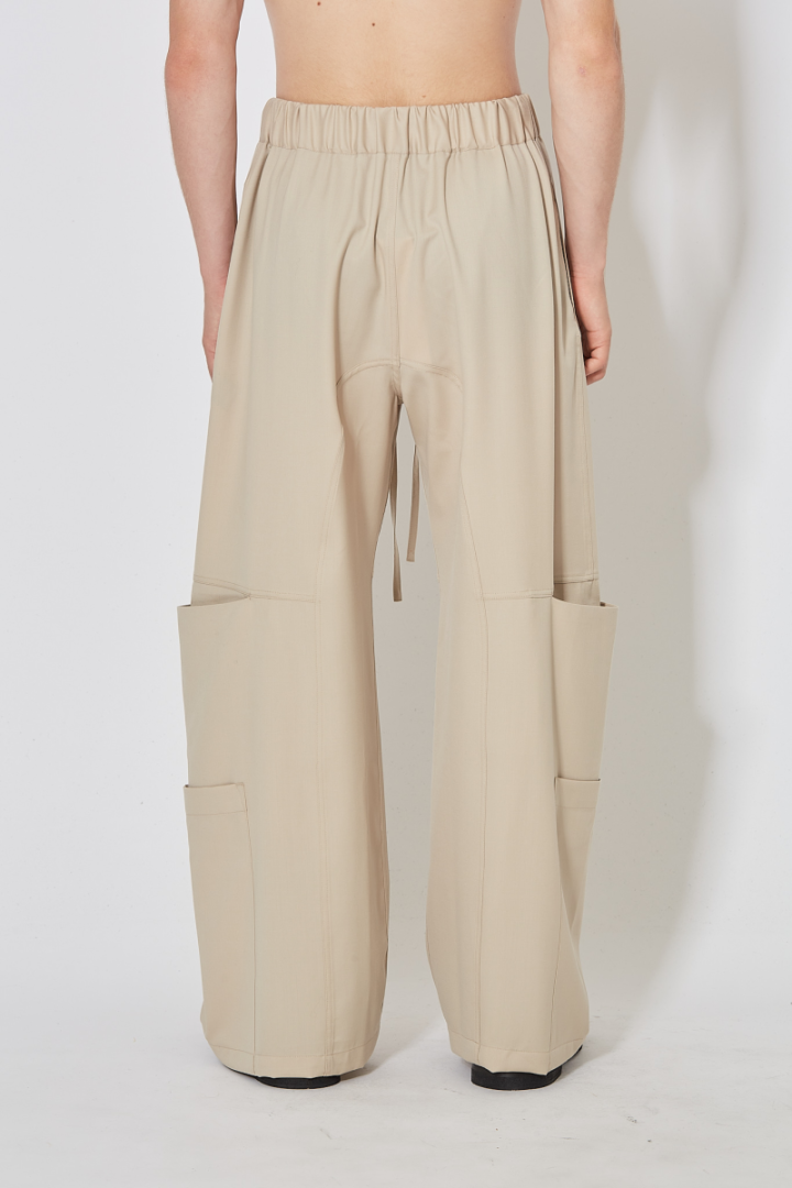 Parachute Trousers - Light Brown