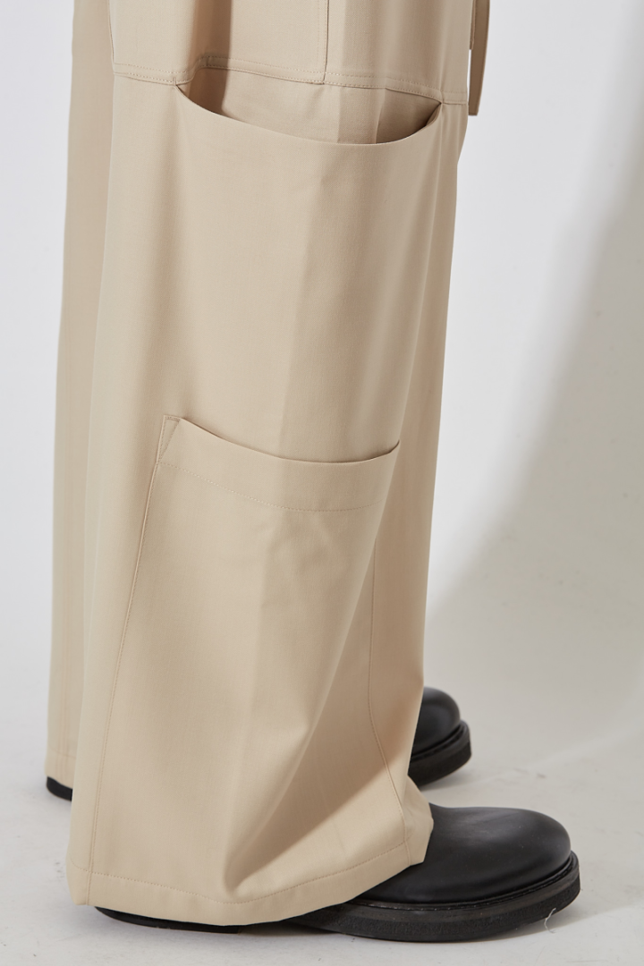 Parachute Trousers - Light Brown
