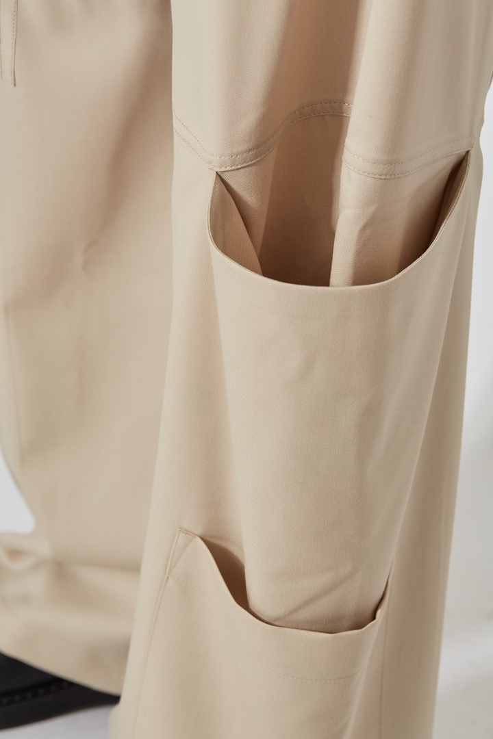 Parachute Trousers - Light Brown