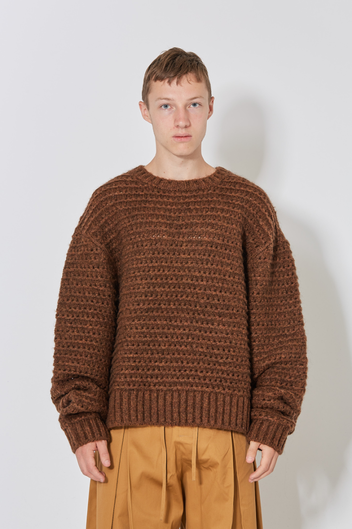 Hatchi Knit - Brown