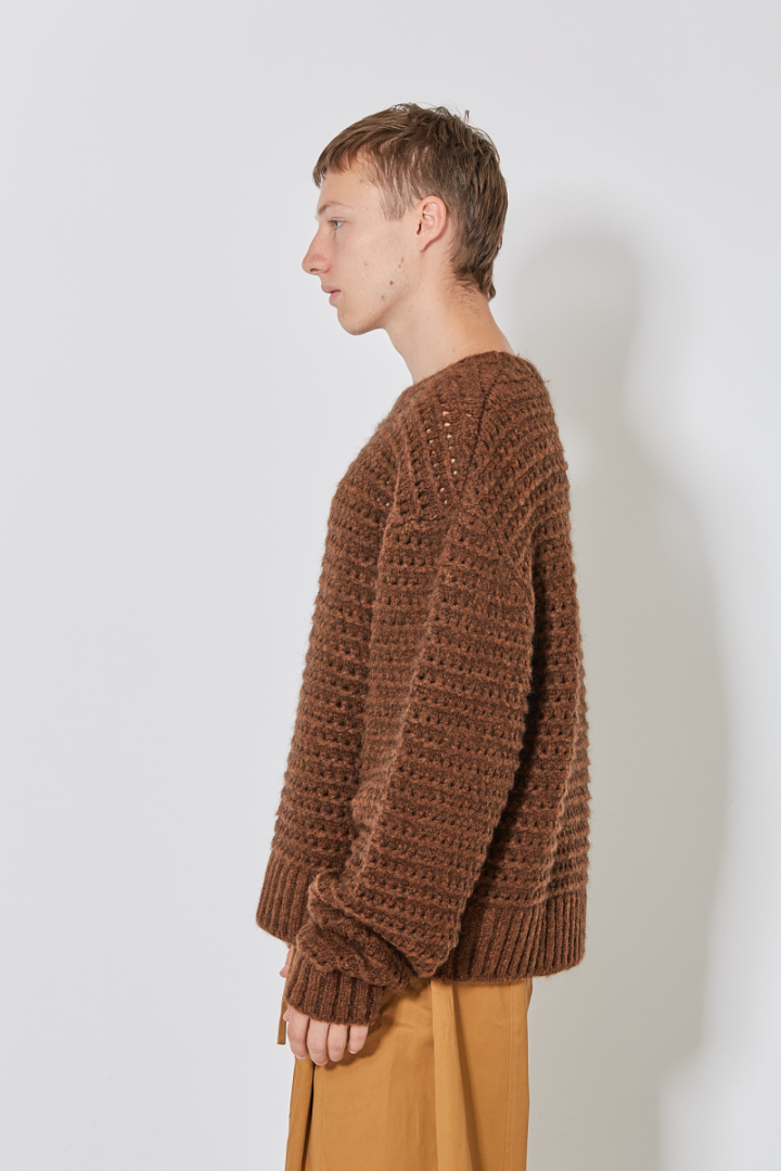 Hatchi Knit - Brown