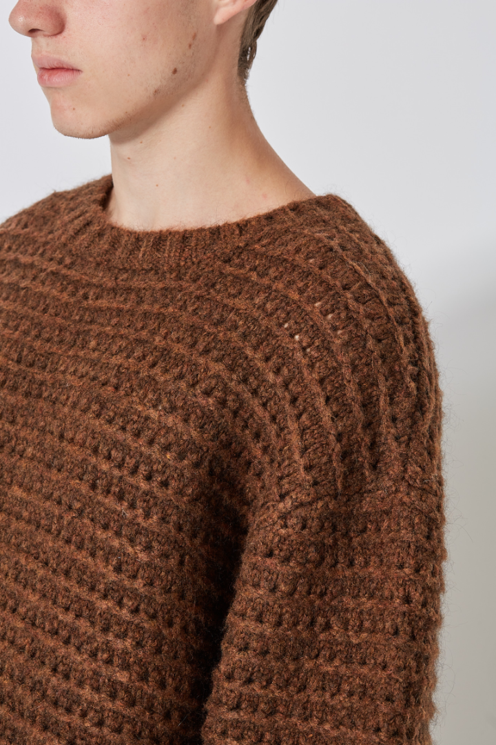 Hatchi Knit - Brown