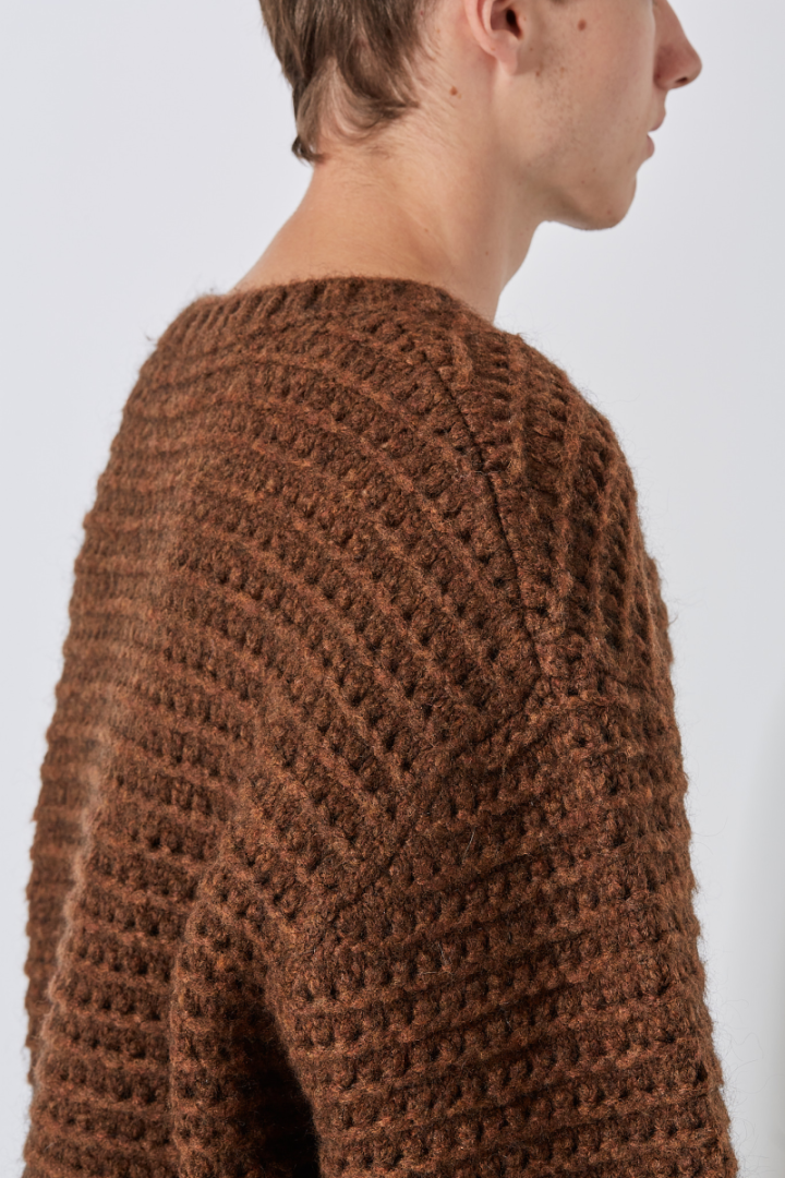 Hatchi Knit - Brown