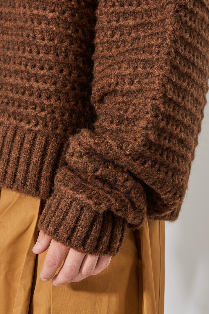 Hatchi Knit - Brown