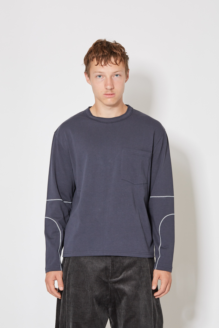 LS Lock Tee - Blue