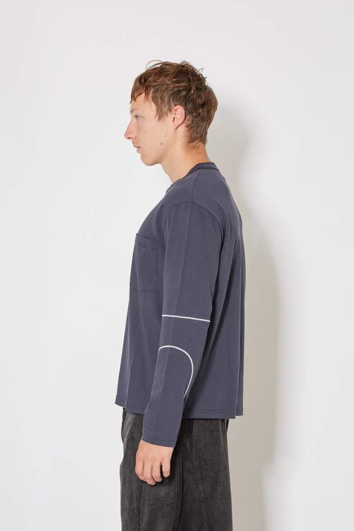 LS Lock Tee - Blue