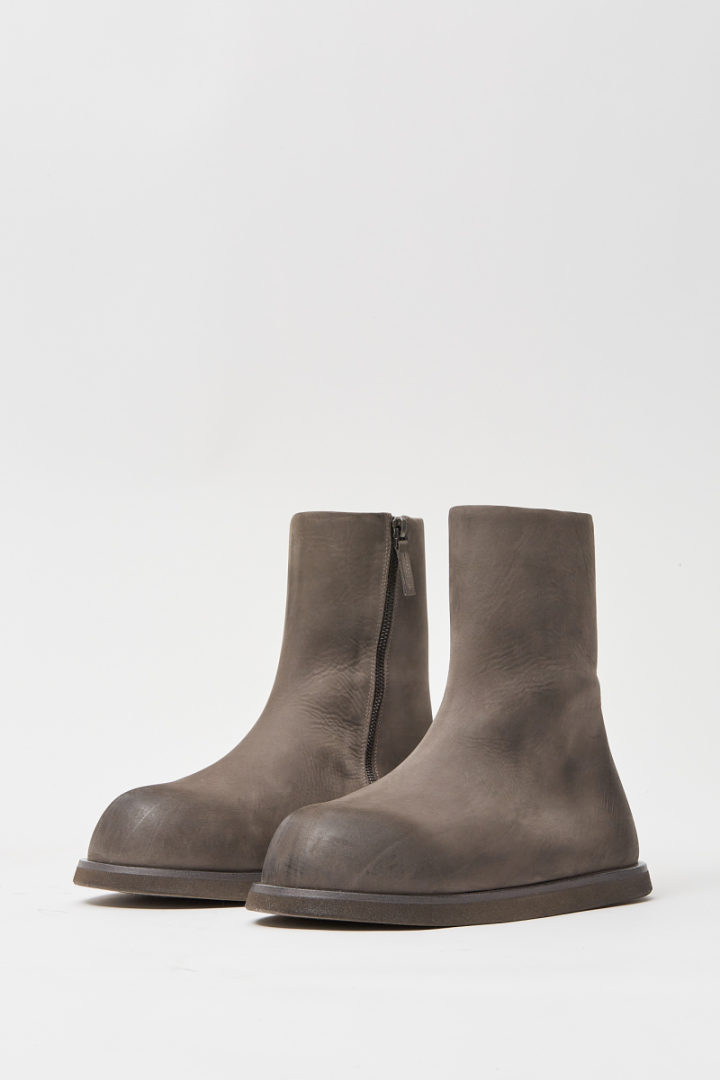 Tronchetto Boots - Grey