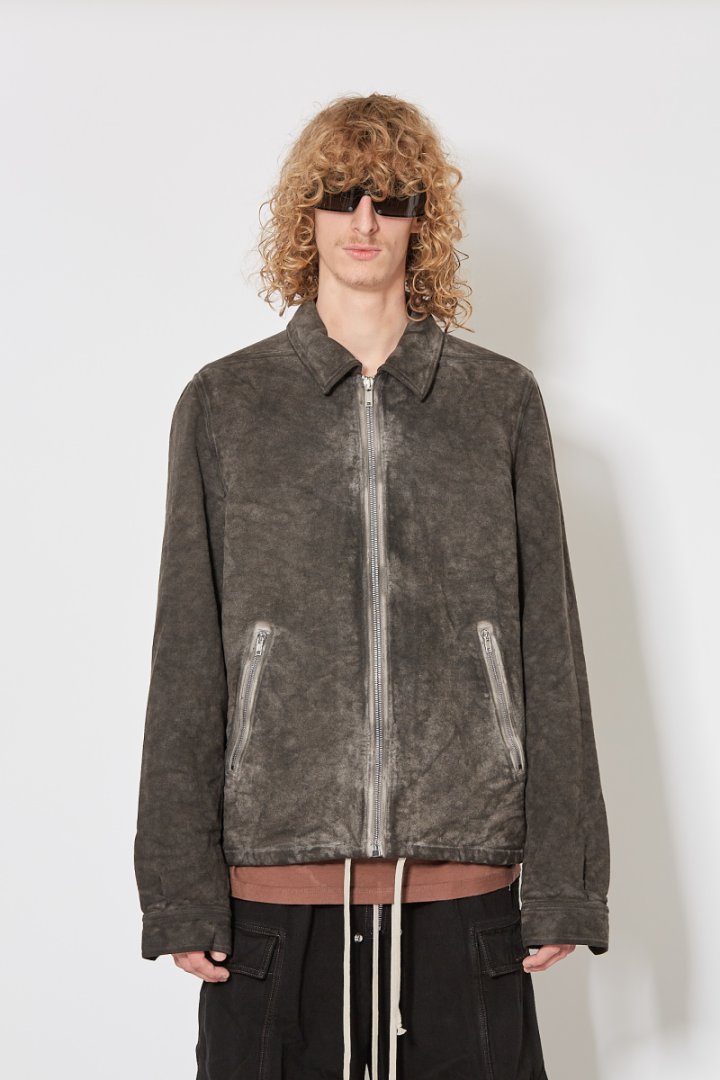 Zipfront Jaket - Grey