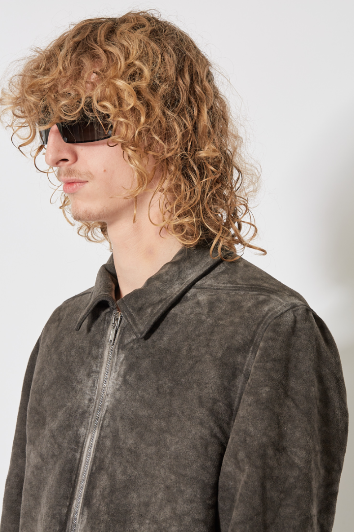 Zipfront Jaket - Grey