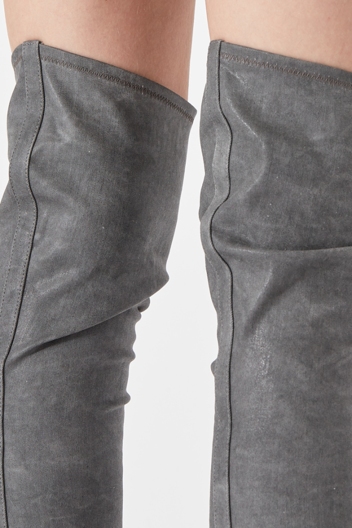 High Sock Sneaks - Grey/Off White