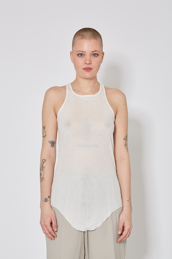 Basic Rib Tank - Off White