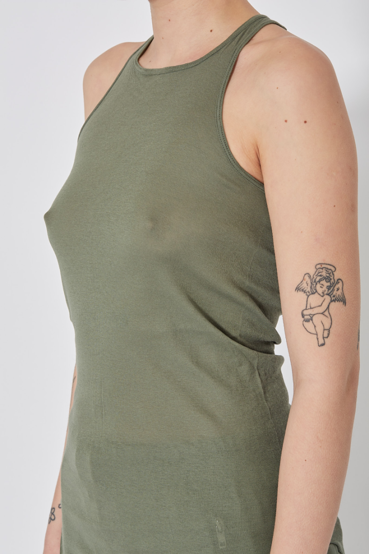 Basic Rib Tank - Green