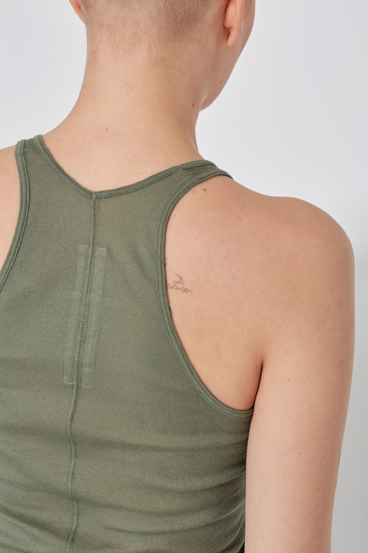 Basic Rib Tank - Green