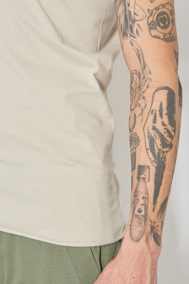Basic SS T - Light Khaki