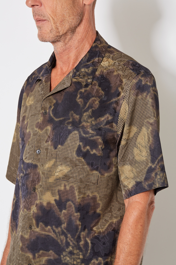 Carltone Shirt - Brown/Blue
