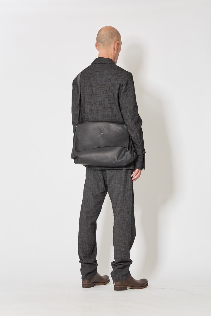 3 Pocket Straight Leg Medium Fit Pants - Black/Grey