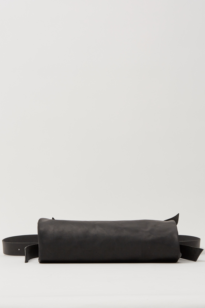 Medium Expandable Accordion Bag - Black