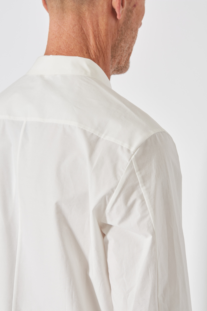 Hidden Buttonholes Shirt - Off White