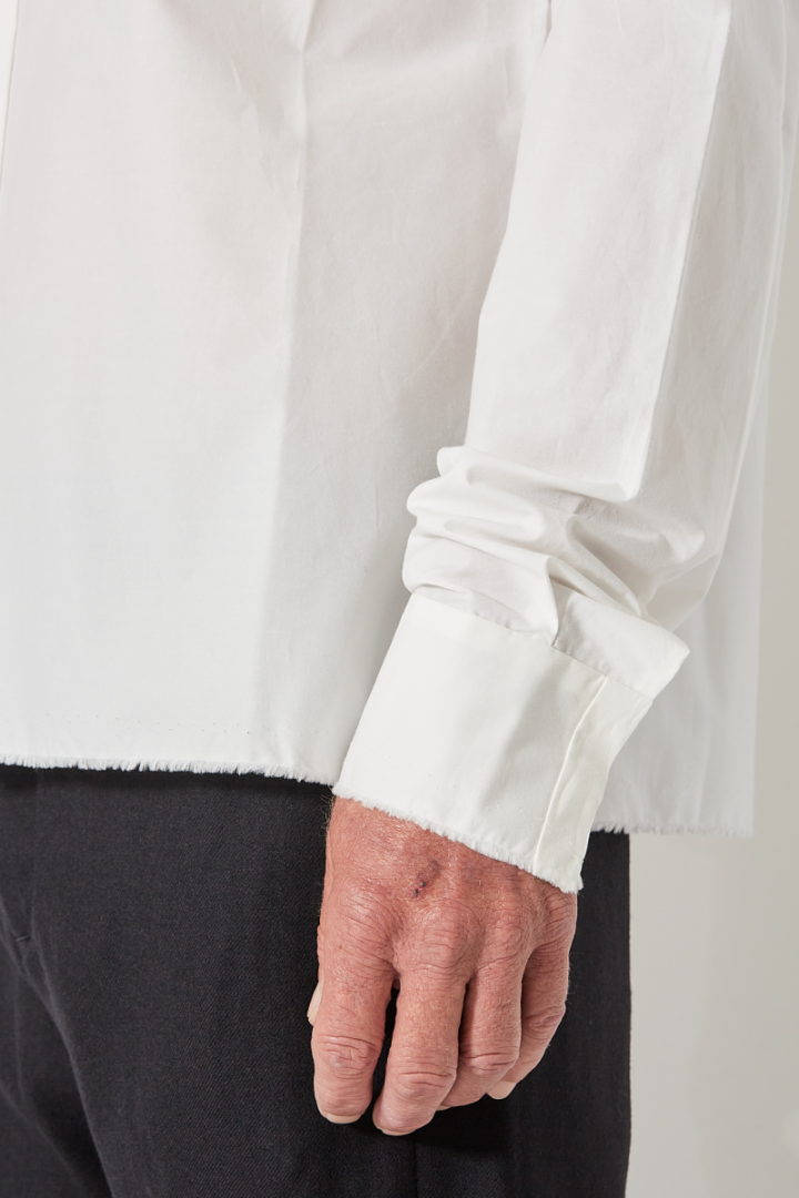 Hidden Buttonholes Shirt - Off White