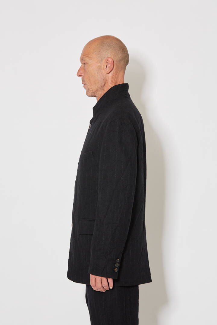 Guru Coat - Black Striped Guru Coat - Black Striped