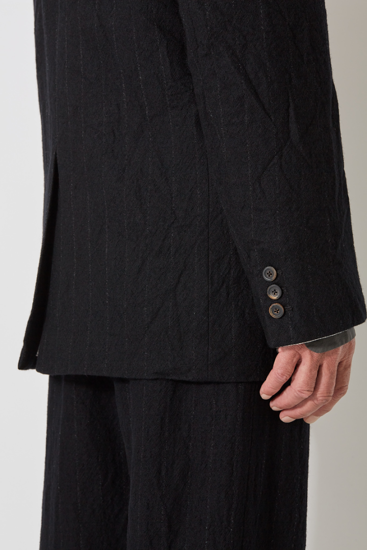 Guru Coat - Black Striped Guru Coat - Black Striped