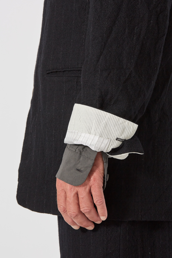 Guru Coat - Black Striped Guru Coat - Black Striped