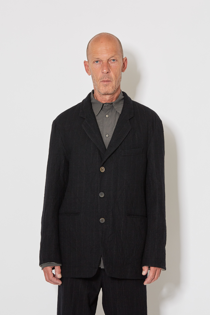 Guru Coat - Black Striped Guru Coat - Black Striped