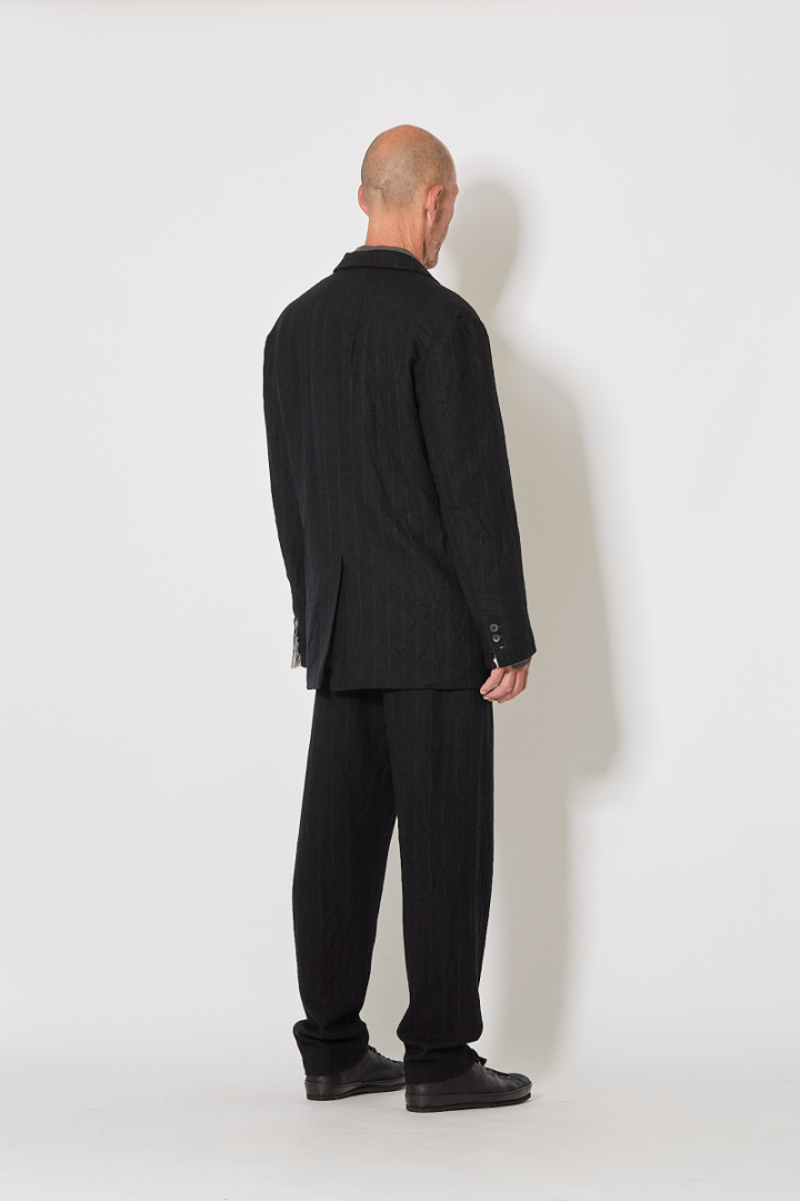 Guru Coat - Black Striped Guru Coat - Black Striped