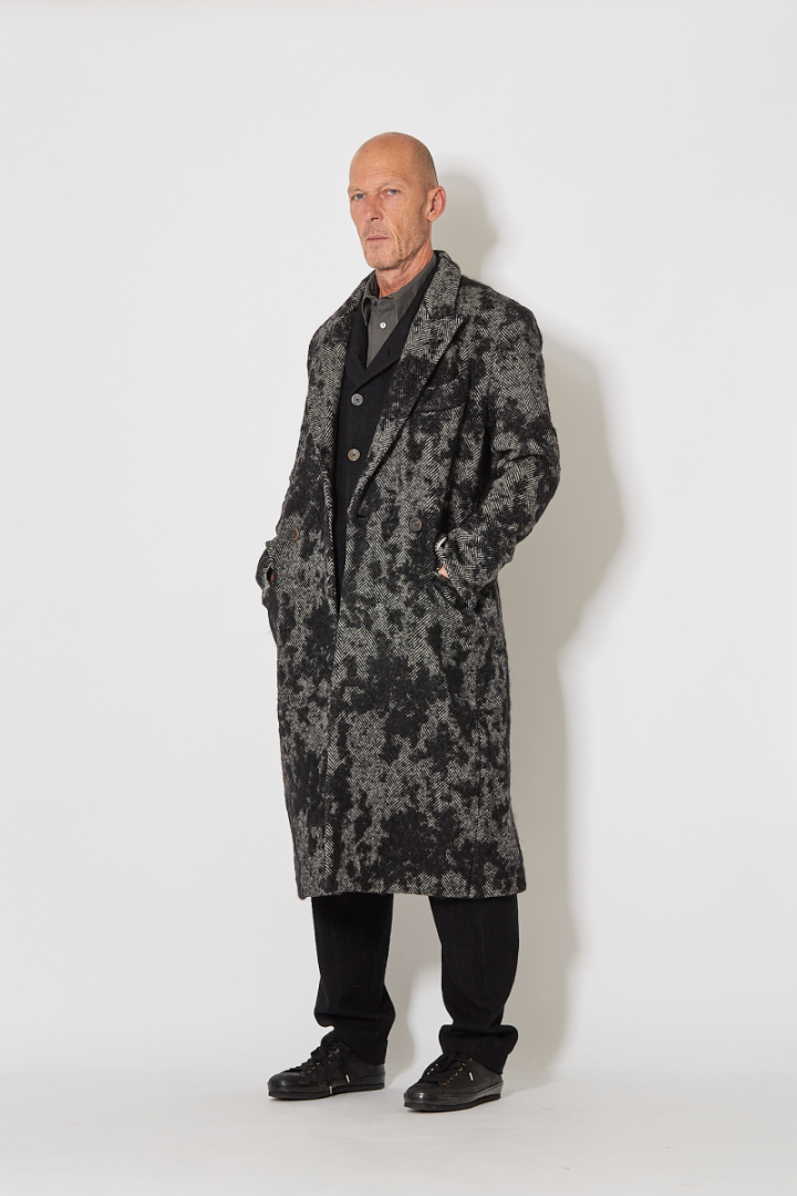 Guru Coat - Black Striped Guru Coat - Black Striped
