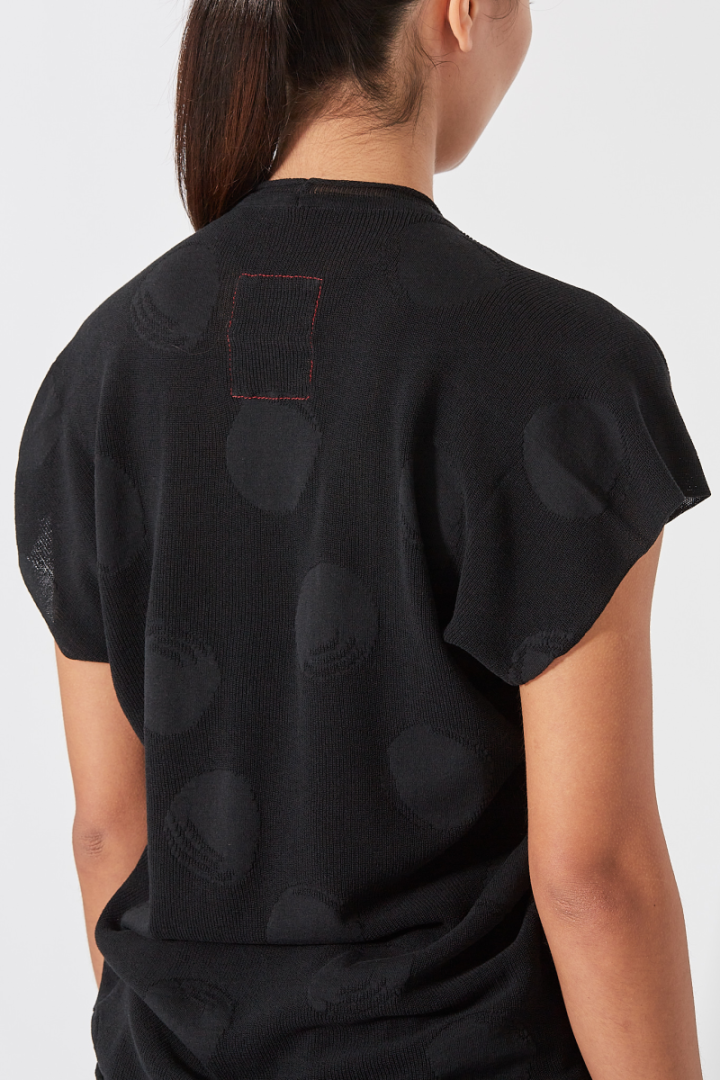 Short Slv Top – Black