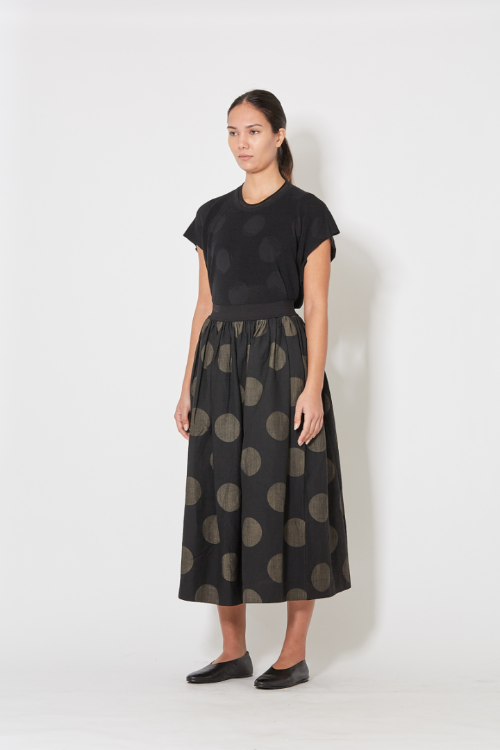 Short Slv Top – Black