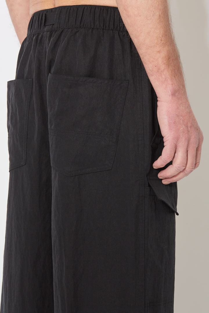M W Twill Pants - Black