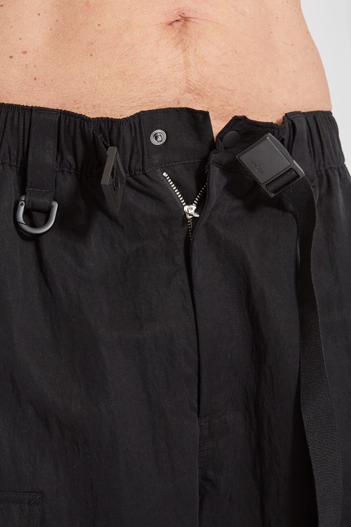 M W Twill Pants - Black