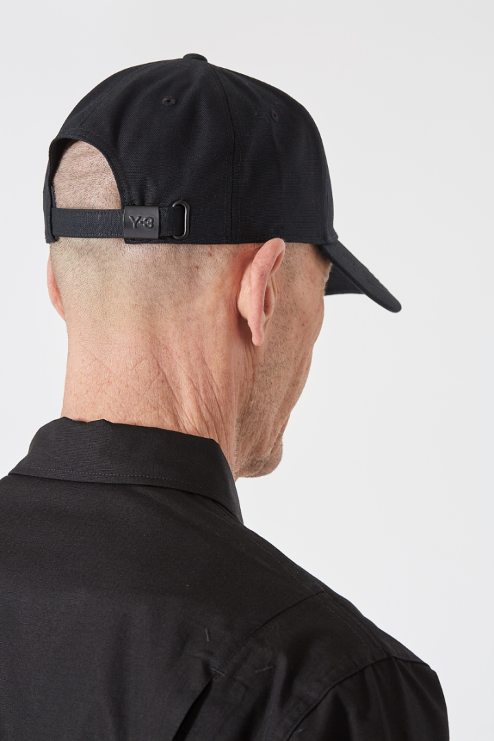 Y-3 Logo Cap - Black
