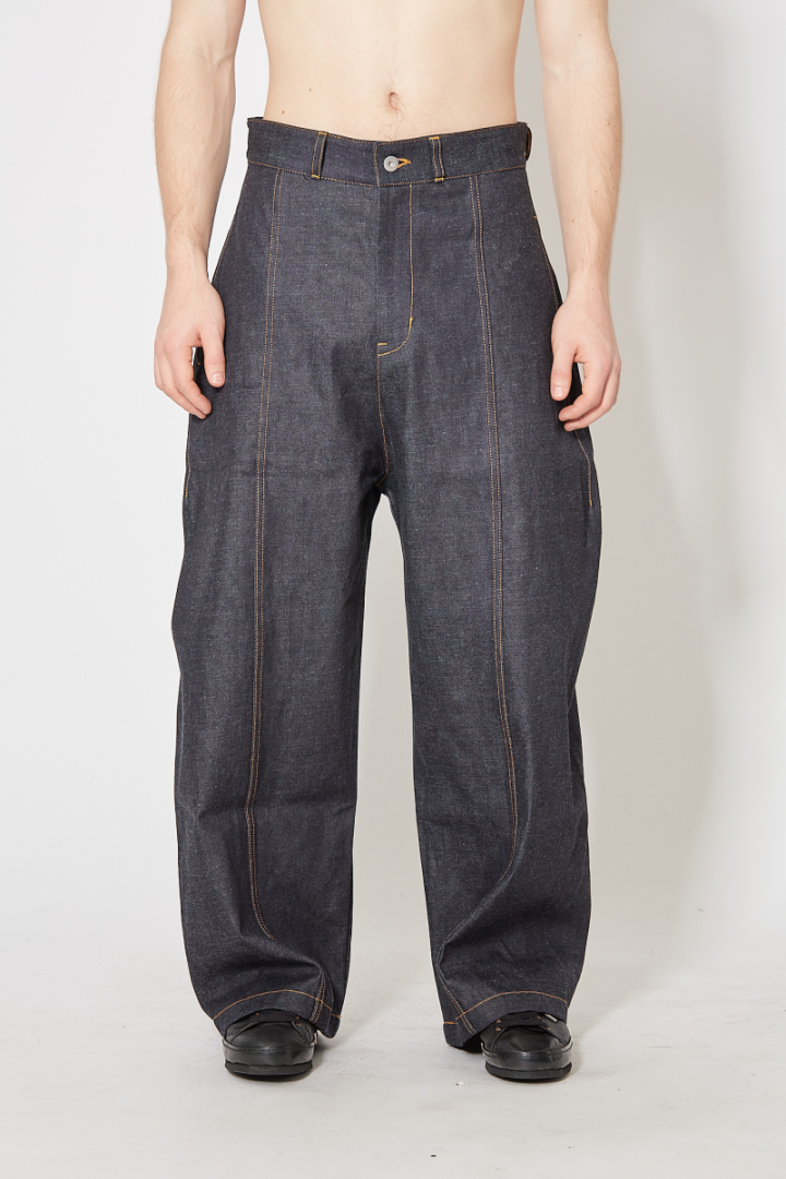 Welt Trouser Denim - Blue