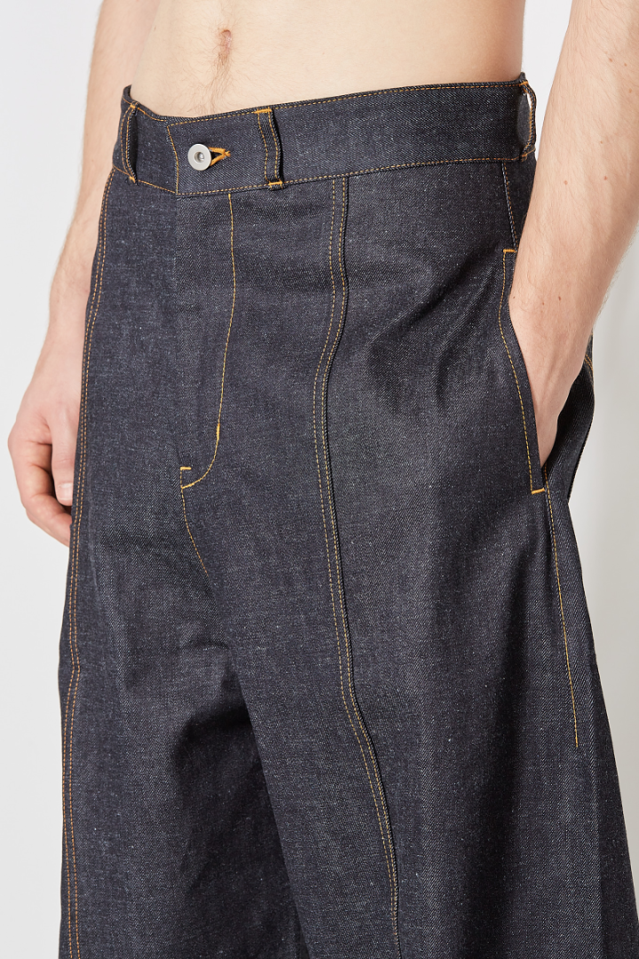 Welt Trouser Denim - Blue