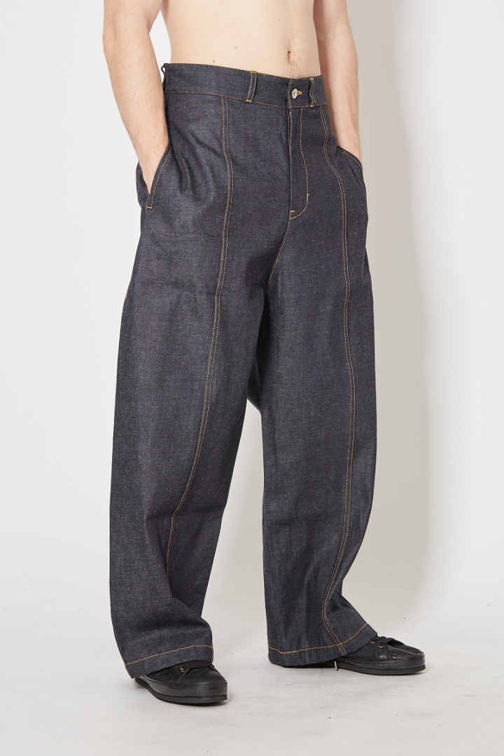 Welt Trouser Denim - Blue