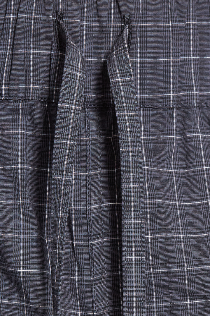 Parachute Trouser - Blue Check