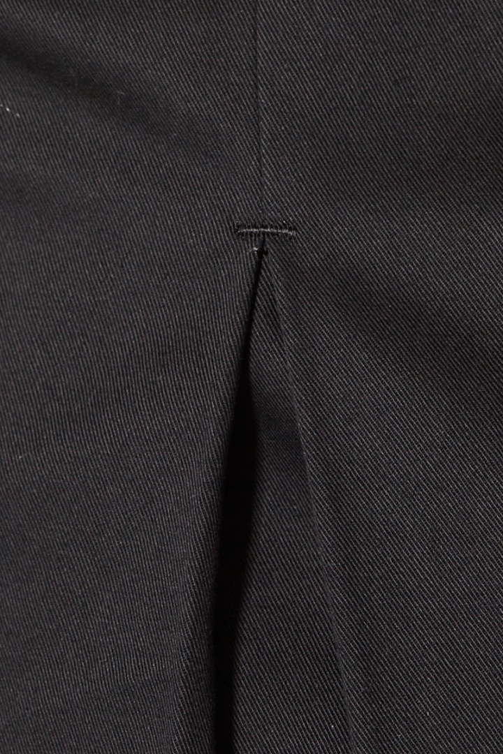 Box Pleat Trouser - Black