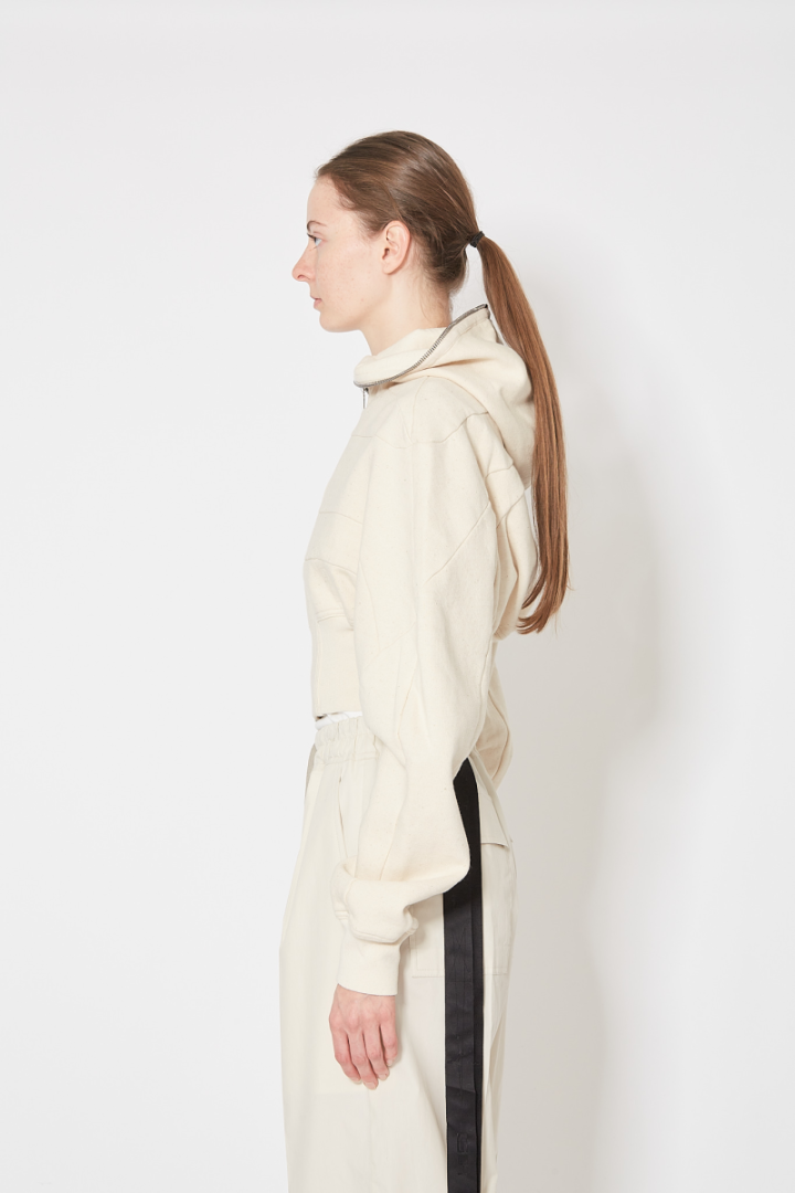 Collage Gimp Hoodie - Off White Collage Gimp Hoodie - Off White