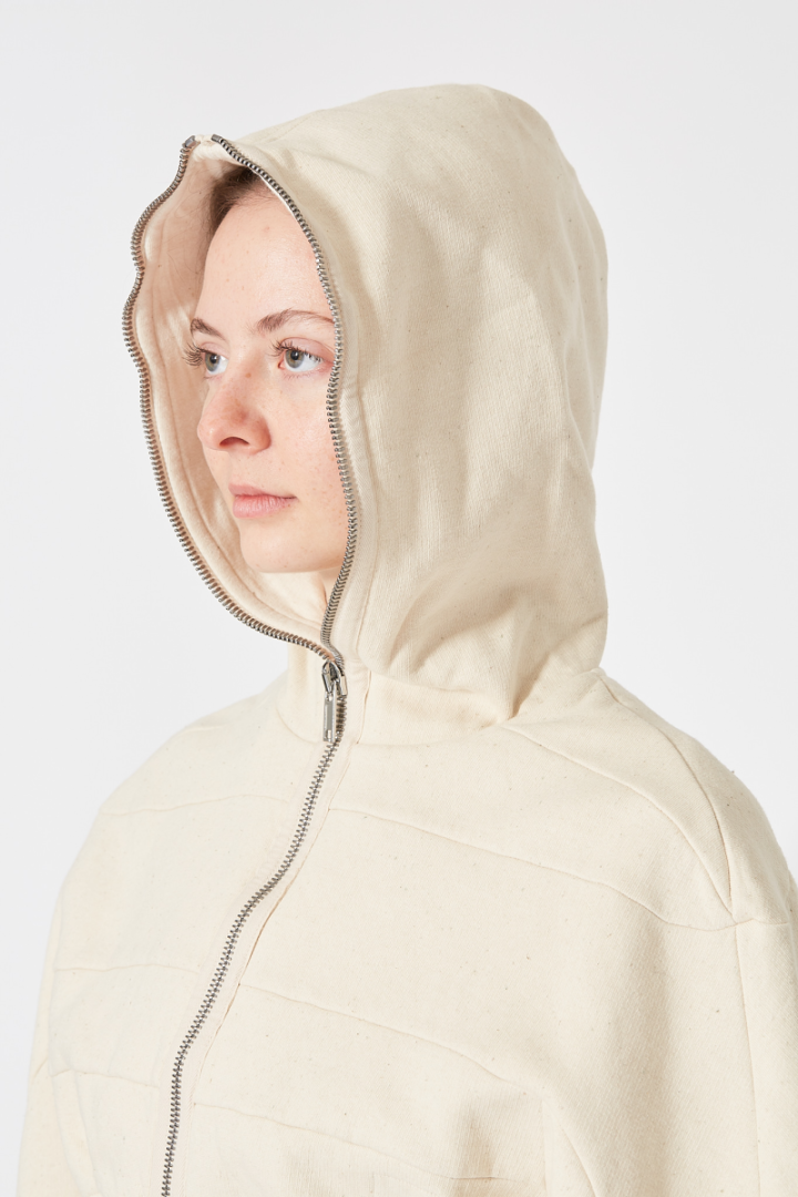 Collage Gimp Hoodie - Off White Collage Gimp Hoodie - Off White