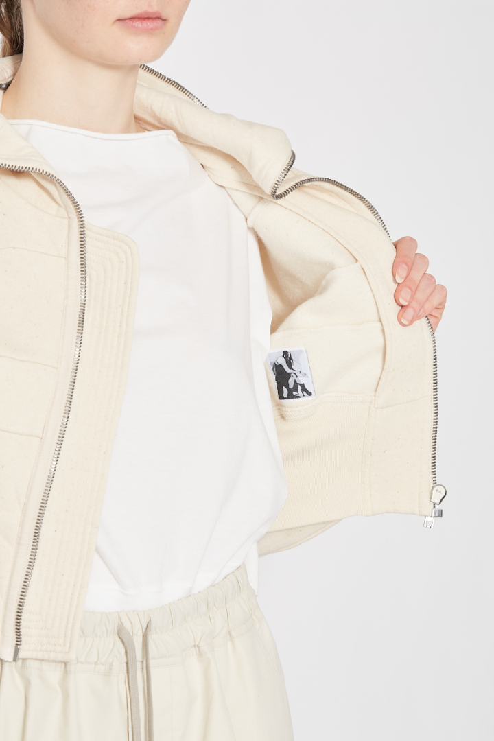 Collage Gimp Hoodie - Off White Collage Gimp Hoodie - Off White