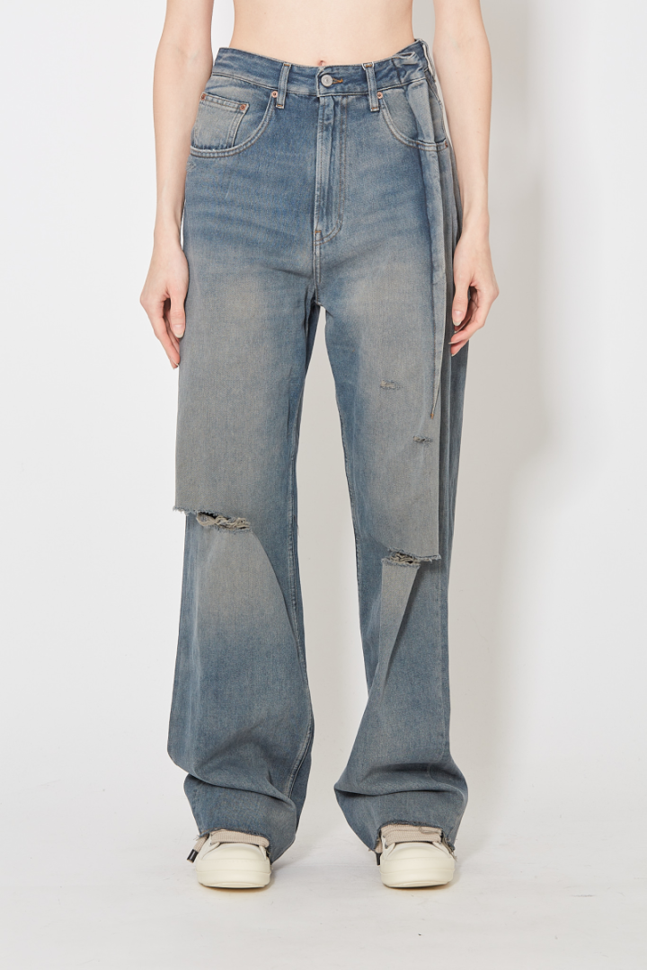 Pants 5 Pockets - Blue