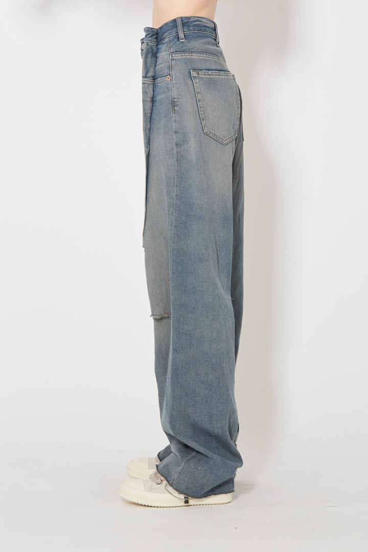 Pants 5 Pockets - Blue