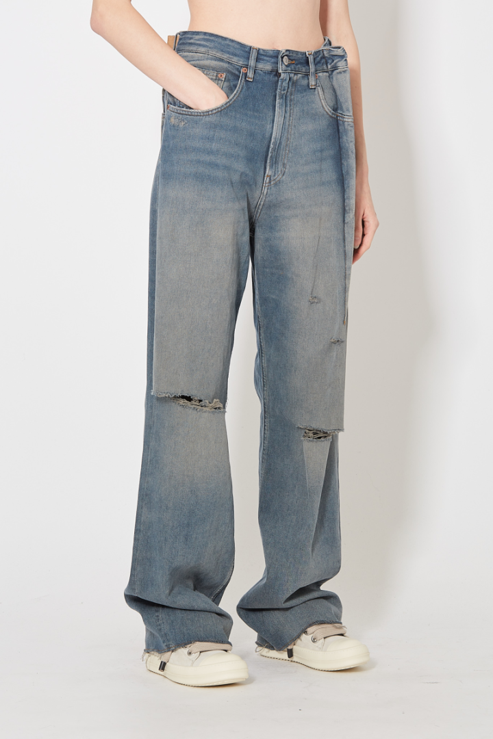 Pants 5 Pockets - Blue