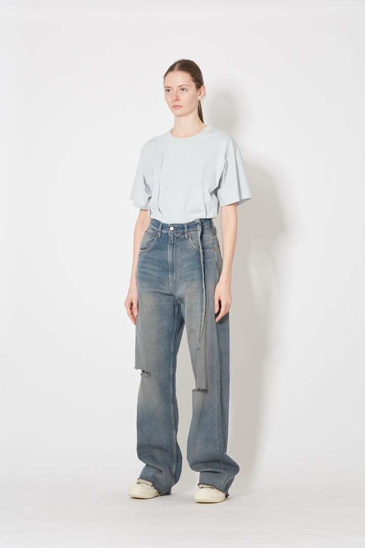 Pants 5 Pockets - Blue