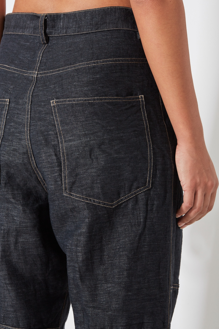 Baggy 5 Pocket Pants - Blue Baggy 5 Pocket Pants - Blue