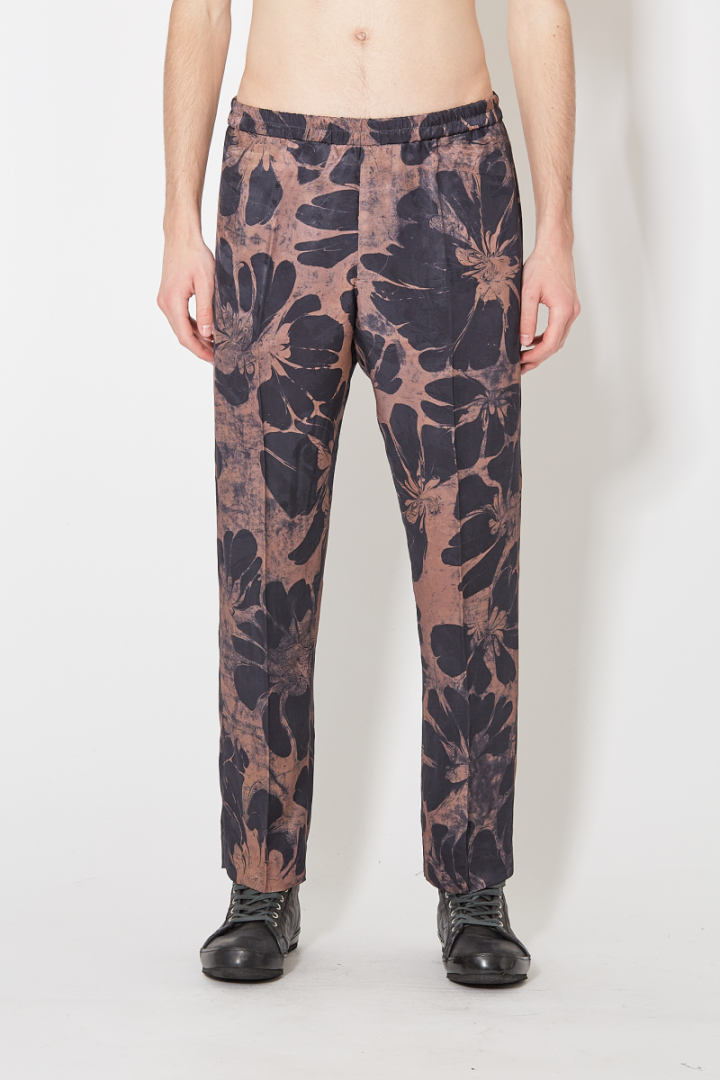 Parkino Pants - Blue/Rose