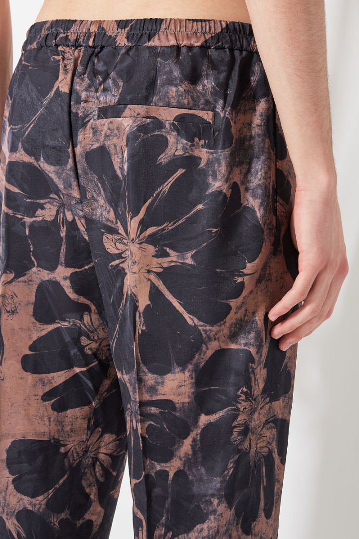 Parkino Pants - Blue/Rose